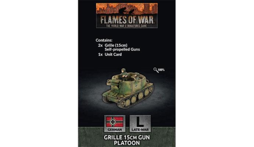 FoW: Grille (Late) 15cm Gun Platoon